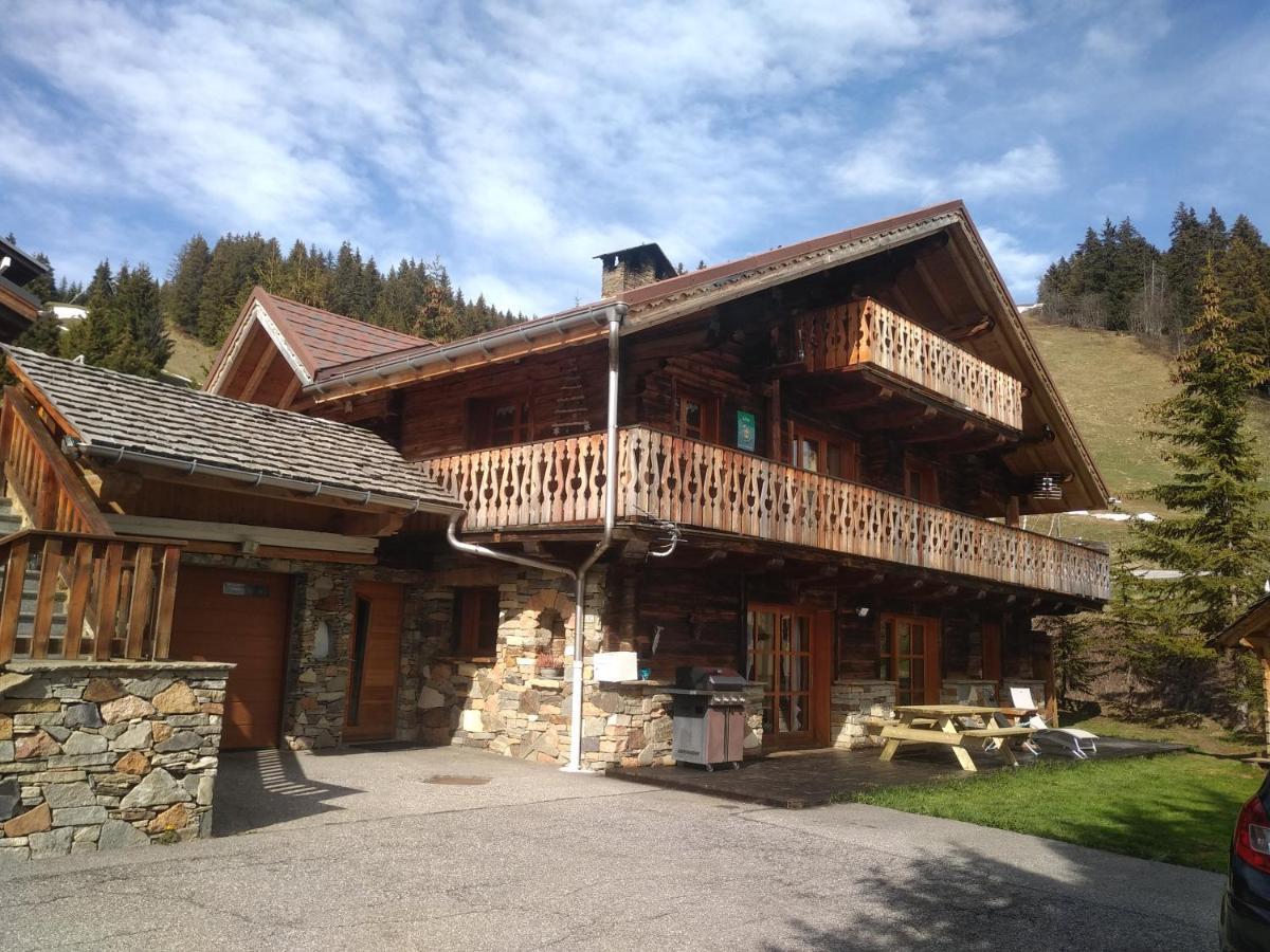 Chalet 13 Personnes-Le Vanvolet Les Saisies Bagian luar foto