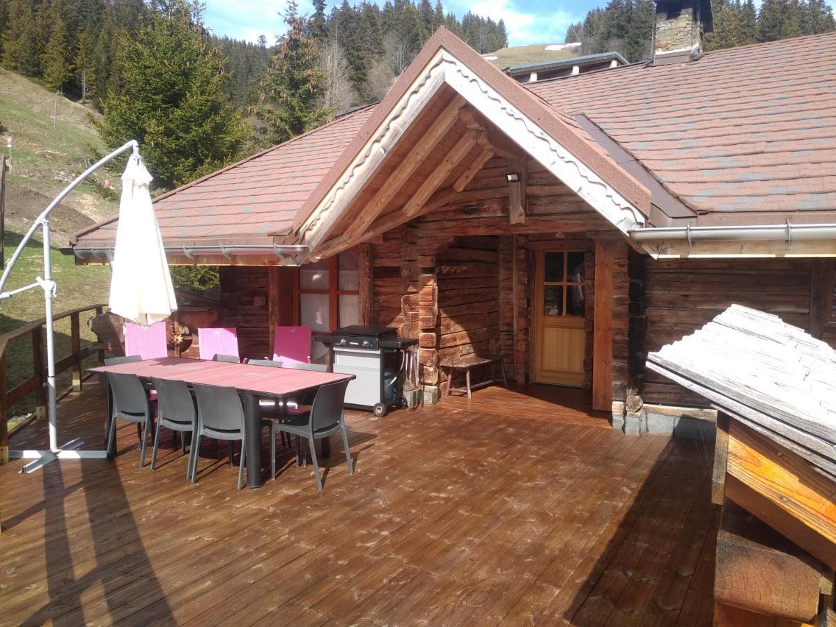 Chalet 13 Personnes-Le Vanvolet Les Saisies Bagian luar foto
