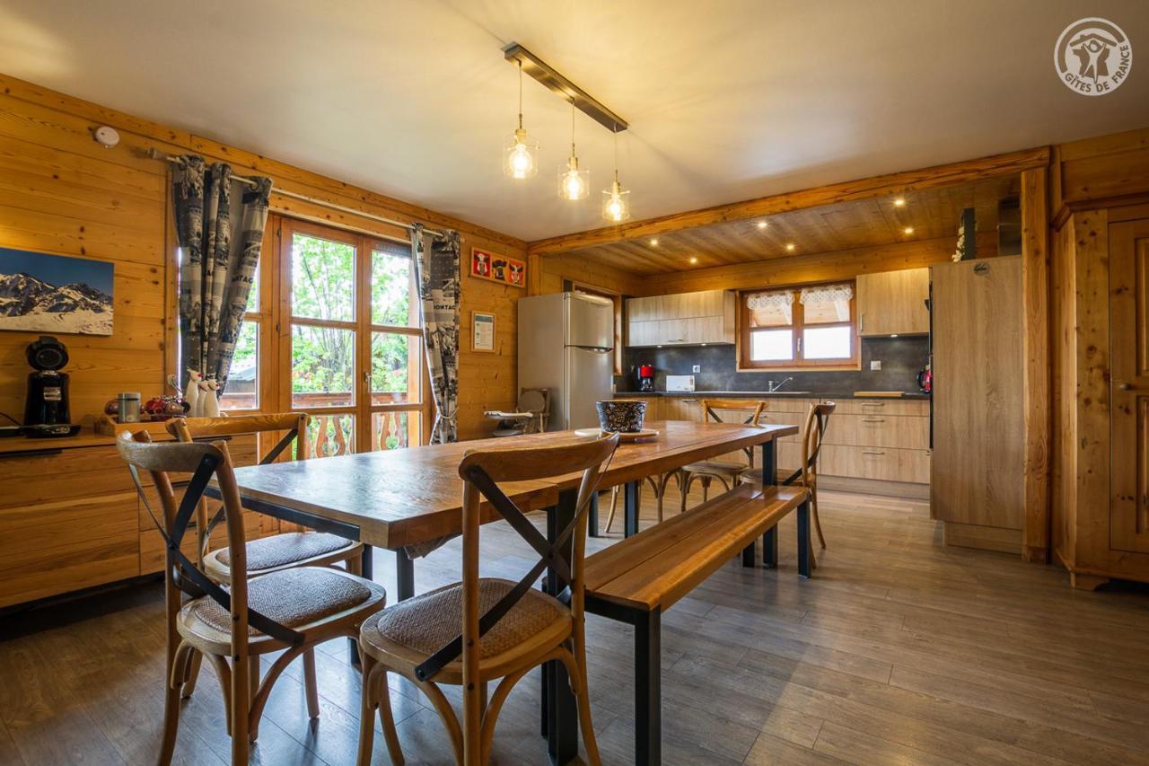 Chalet 13 Personnes-Le Vanvolet Les Saisies Bagian luar foto