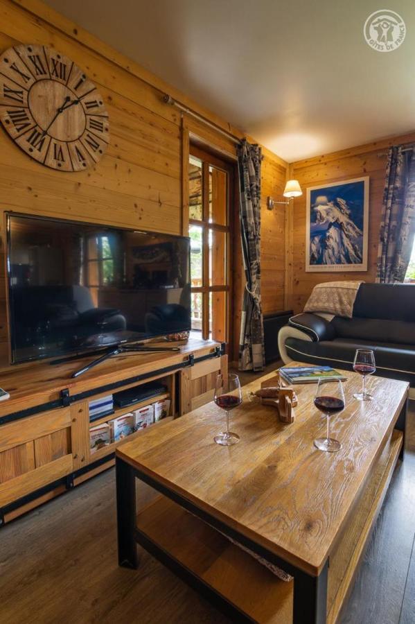 Chalet 13 Personnes-Le Vanvolet Les Saisies Bagian luar foto