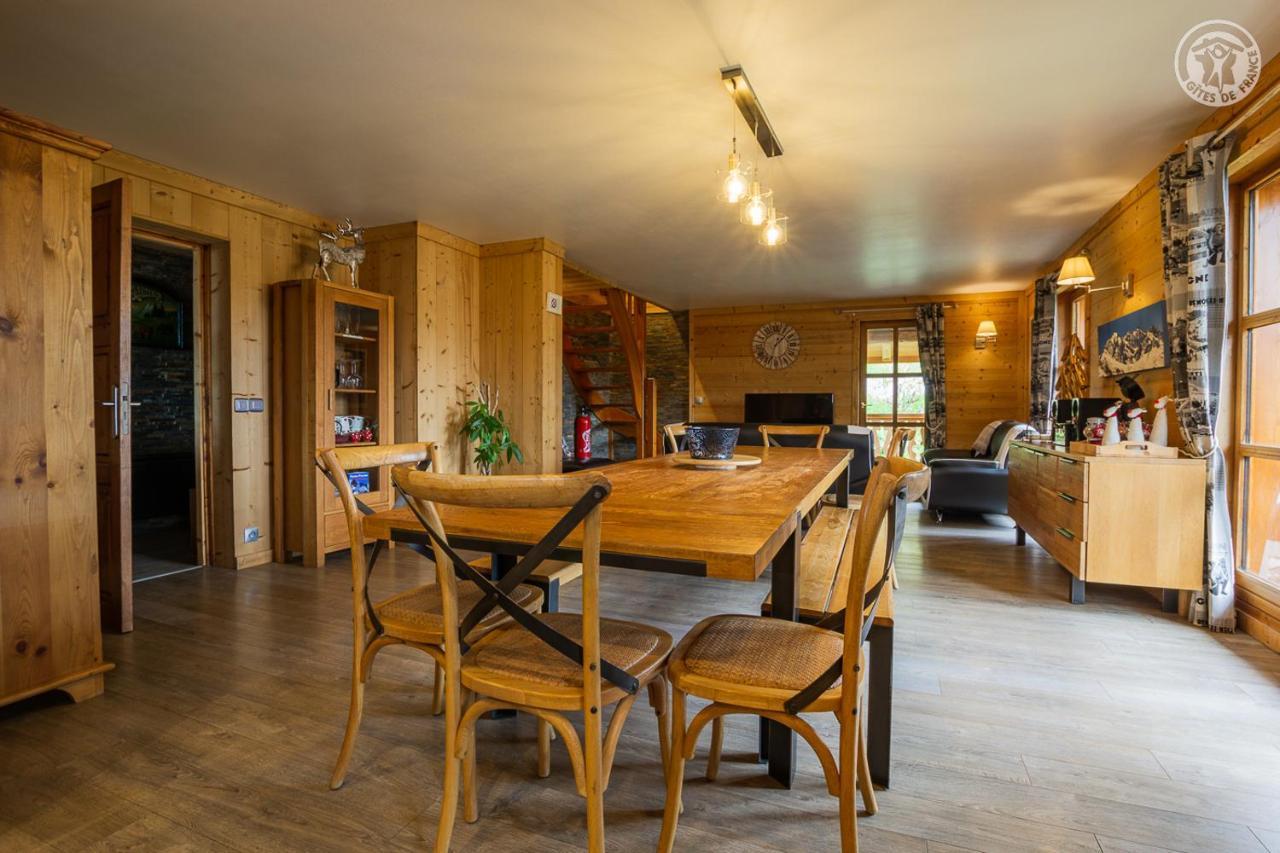 Chalet 13 Personnes-Le Vanvolet Les Saisies Bagian luar foto