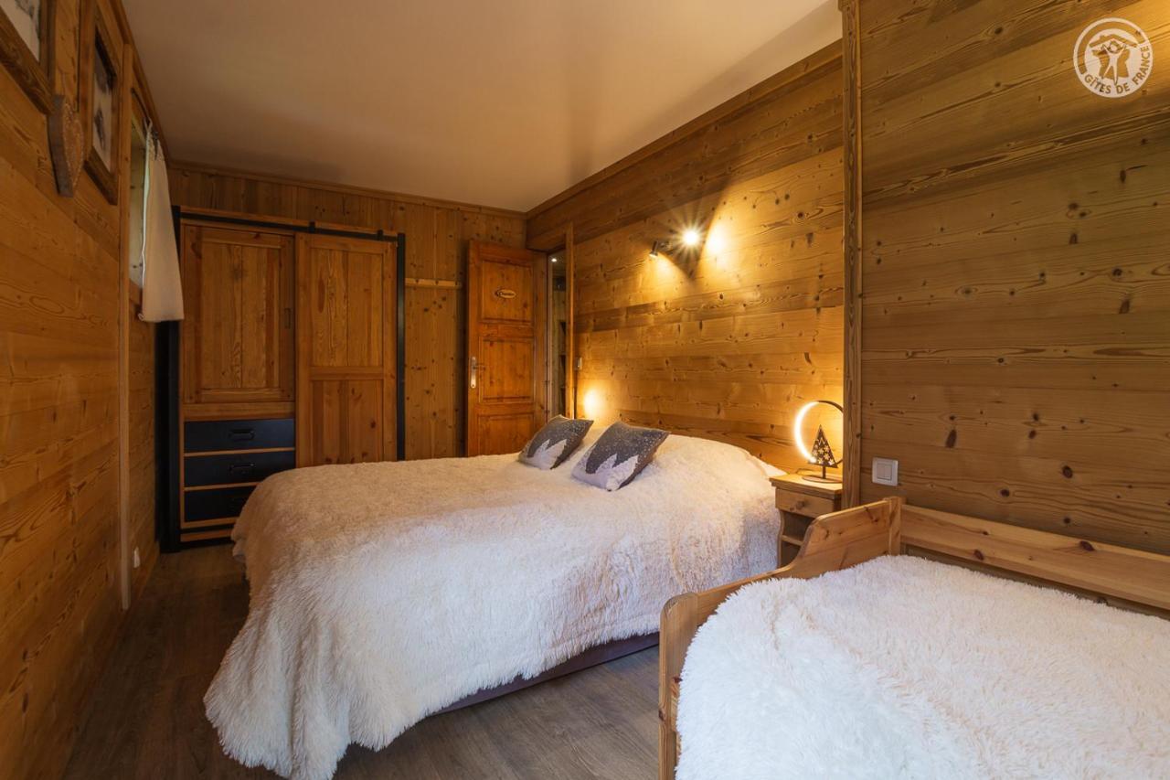 Chalet 13 Personnes-Le Vanvolet Les Saisies Bagian luar foto