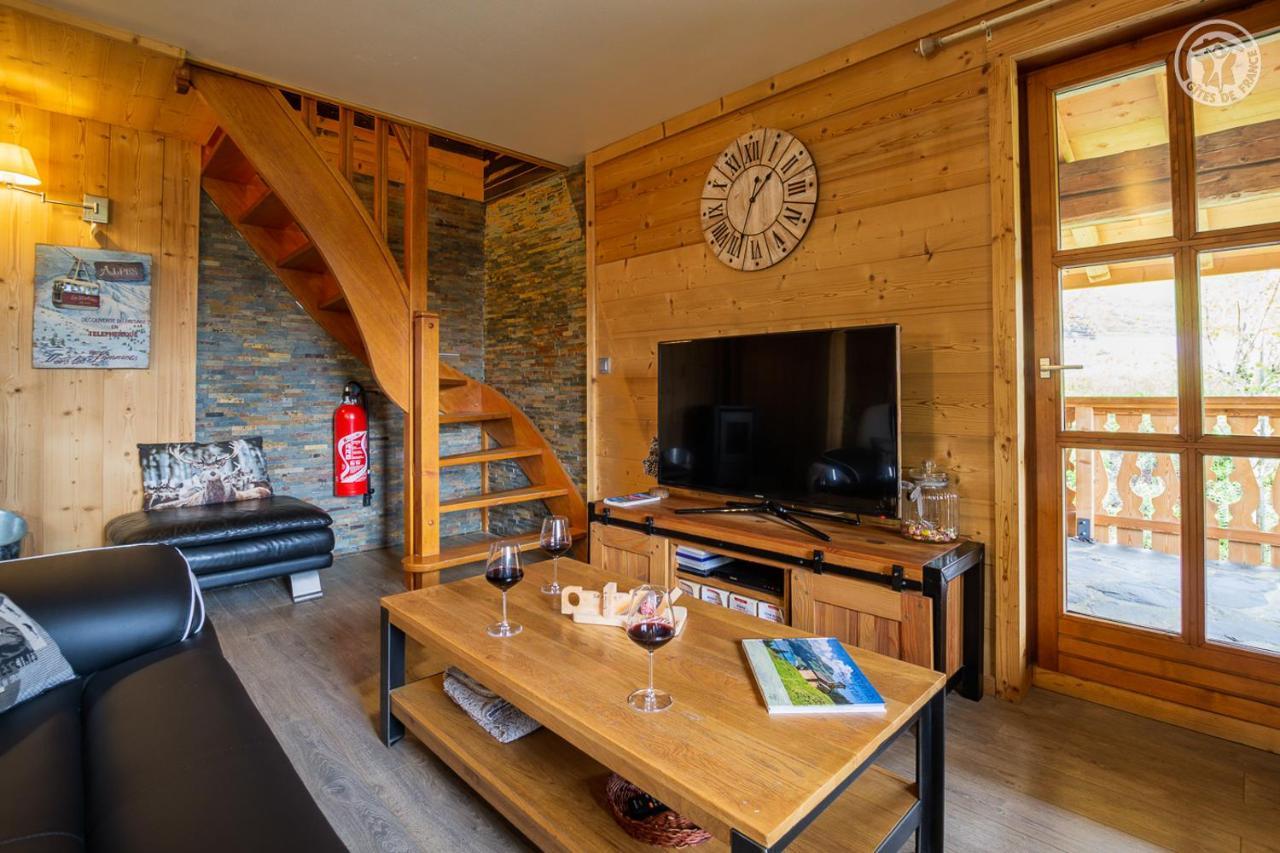 Chalet 13 Personnes-Le Vanvolet Les Saisies Bagian luar foto