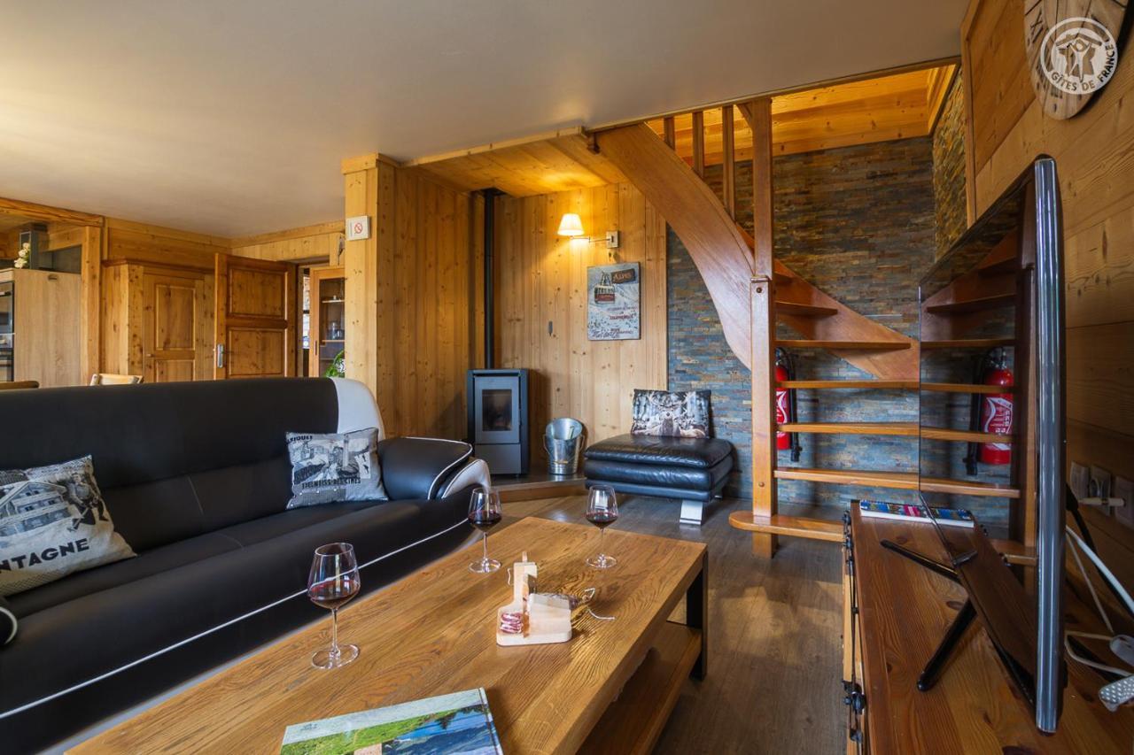 Chalet 13 Personnes-Le Vanvolet Les Saisies Bagian luar foto